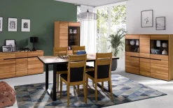 Highboard Lola, Eiche teilmassiv