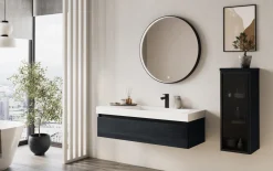 Highboard Moyo, schwarz