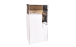 Highboard Sentino I, weiß matt lackiert