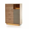 Highboard Studio Line, Eiche massiv