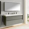 Hochschrank Moyo, betongrün, inkl. Softclose Funktion