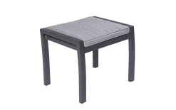 Hocker Sondrino, anthrazit/hellgrau