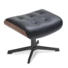 Hocker Timeout large, schwarz/Walnuss