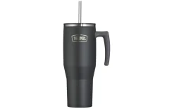 Isolier-Trinkbecher Refreshing, black matt, 1,1 Liter