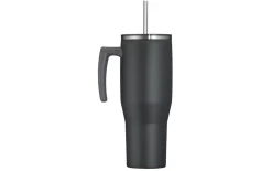 Isolier-Trinkbecher Refreshing, black matt, 1,1 Liter