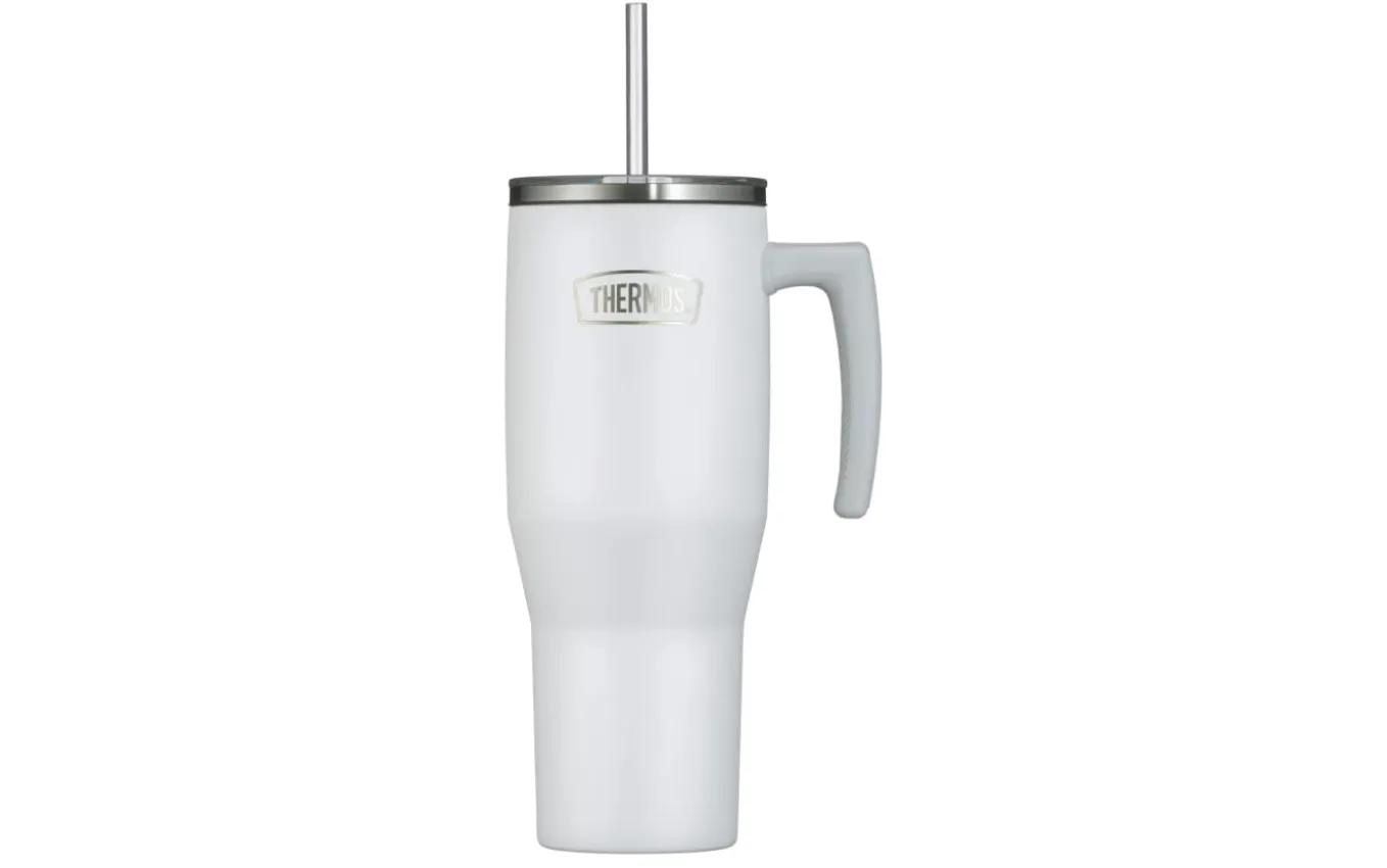 Isolier-Trinkbecher Refreshing, white matt, 1,1 Liter