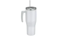 Isolier-Trinkbecher Refreshing, white matt, 1,1 Liter