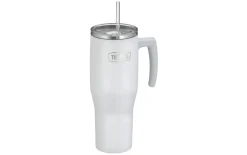 Isolier-Trinkbecher Refreshing, white matt, 1,1 Liter