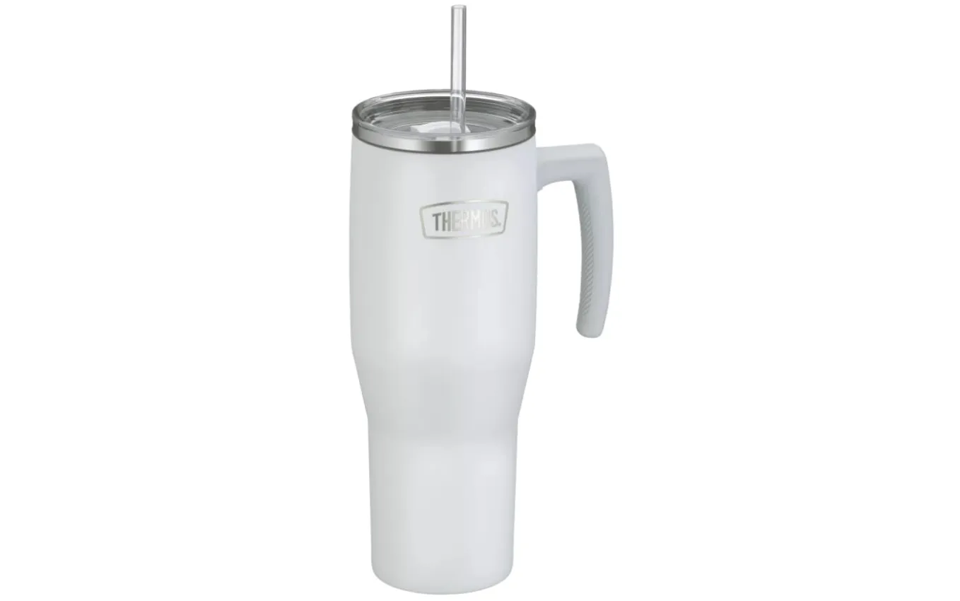 Isolier-Trinkbecher Refreshing, white matt, 1,1 Liter