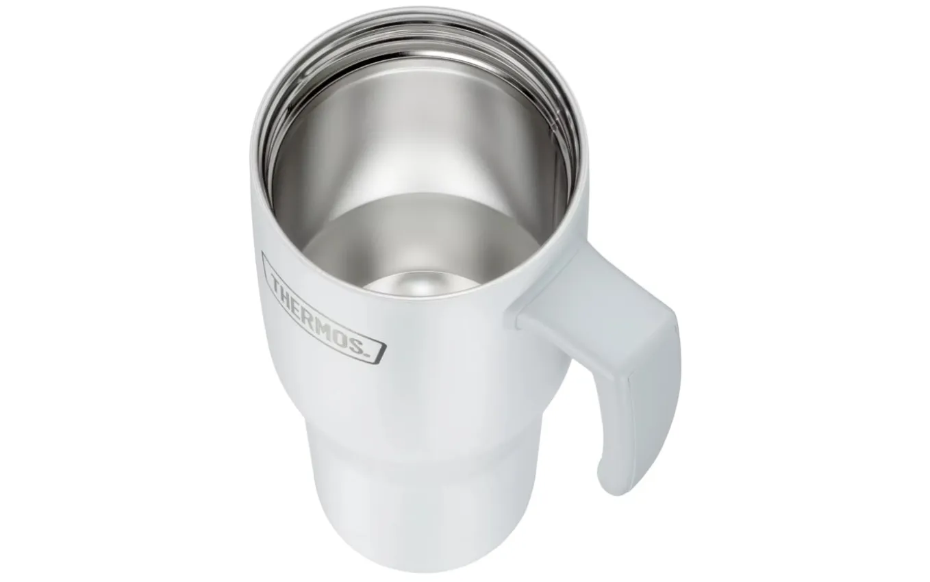 Isolier-Trinkbecher Refreshing, white matt, 1,1 Liter