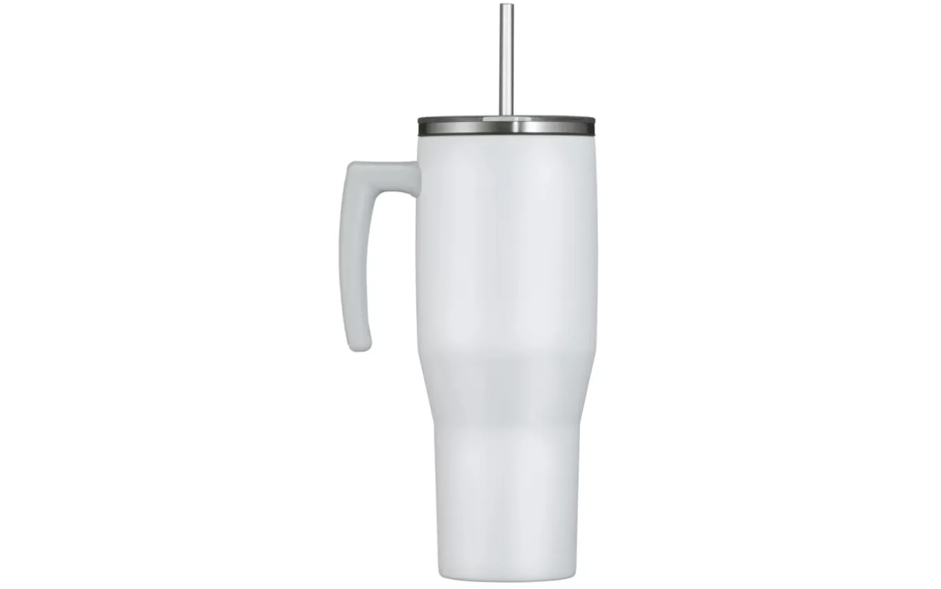 Isolier-Trinkbecher Refreshing, white matt, 1,1 Liter