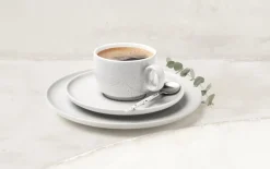 Kaffeeservice Sento-Home Aura, weiß, 18-teilig