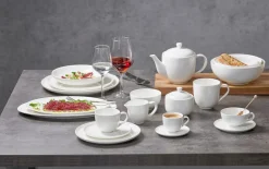 Kaffeeservice Skagen, weiß, 18-teilig