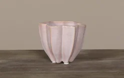 Keramik Vase in pink, 8 cm