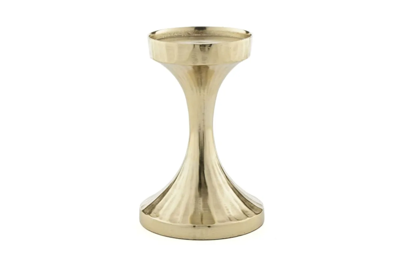 Kerzenhalter groß, gold, 22 cm