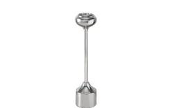 Kerzenleuchterset Donus, silber, 2-teilig