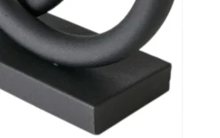 Kerzenleuchter Tonis, Eisen schwarz matt