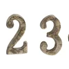 Kerzenpin-Set, goldfarbig, 4-teilig