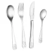 Kinderbesteckset Afrikatiere, silber, 4-teilig