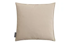 Kissenhülle Bono, türkis/beige, 40 x 40 cm