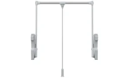 Kleiderlift für Jutzler-Schränke, chromfarbig, Breite 98 cm