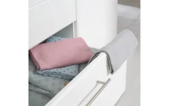 Kleiderschrank Nele, weiß/Artisan Eiche-Nachbildung, inkl. Kleiderstange