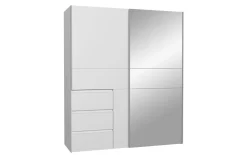 Kleiderschrank Winn2, weiß, 170,3 x 200,5 cm