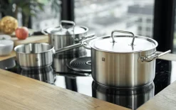 Kochtopf-Set Twin Classic, Edelstahl, 5-teilig