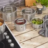 Kochtopf-Set Vitality, Edelstahl, 5-teilig