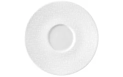 Kombi-Untertasse Life Luxury White in weiß, 16,5 cm
