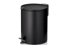 Kosmetikeimer, schwarz matt, 5 Liter