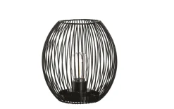 Laterne Casolare, schwarz, LED, 18 cm