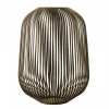 Laterne Lito, burned metal, 45 cm