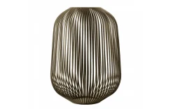 Laterne Lito, burned metal, 45 cm