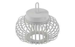 LED-Akkupendelleuchte Akuba, 25 cm, weiß, inkl. Memoryfunktion