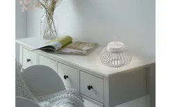 LED-Akkupendelleuchte Akuba, 25 cm, weiß, inkl. Memoryfunktion