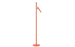 LED-Akku-Standleuchte Streak, orange, 134 cm, inkl. Tastdimmer