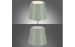 LED-Akku Tischleuchte Euria, grün, 11 cm
