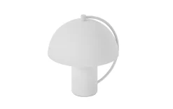 LED-Akkutischleuchte Hedda, weiß, 17 cm, inkl. CCT und Touchdimmer