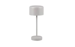 LED- Akkutischleuchte Jeff, grau, 30 cm