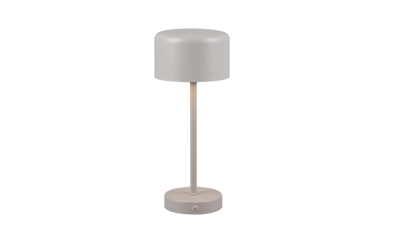 LED- Akkutischleuchte Jeff, grau, 30 cm