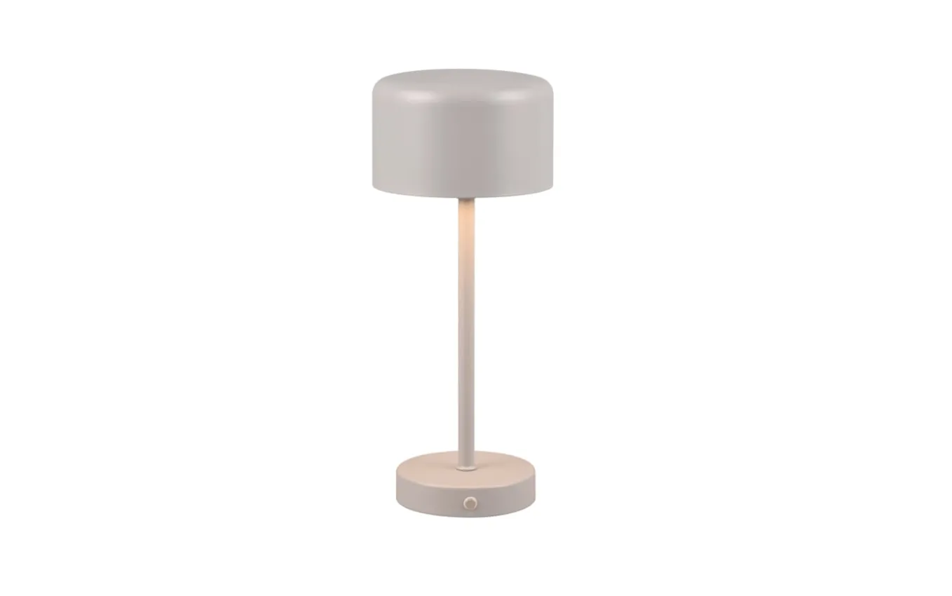 LED- Akkutischleuchte Jeff, grau, 30 cm