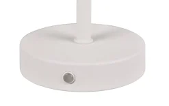 LED- Akkutischleuchte Jeff, weiß, 30 cm