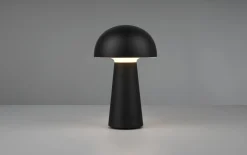 LED-Akku-Tischleuchte Lennon, schwarz, 21,5 cm