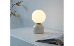 LED-Akkutischleuchte Rudi, sandfarbig, inkl. CCT Funktion