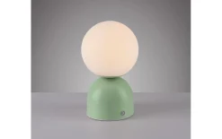 LED-Akkutischleuchte Rudi Schöner Wohnen, mintfarbig, inkl. CCT Funktion