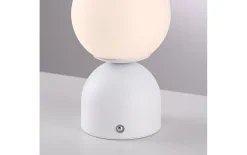 LED-Akkutischleuchte Rudi Schöner Wohnen, weiß, inkl. CCT Funktion