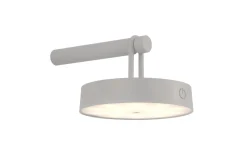 LED-Akkuwandleuchte Arma, greige, inkl. Memoryfunktion