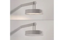 LED-Akkuwandleuchte Arma, greige, inkl. Memoryfunktion