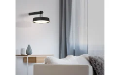 LED-Akkuwandleuchte Arma, schwarz, inkl. Memoryfunktion